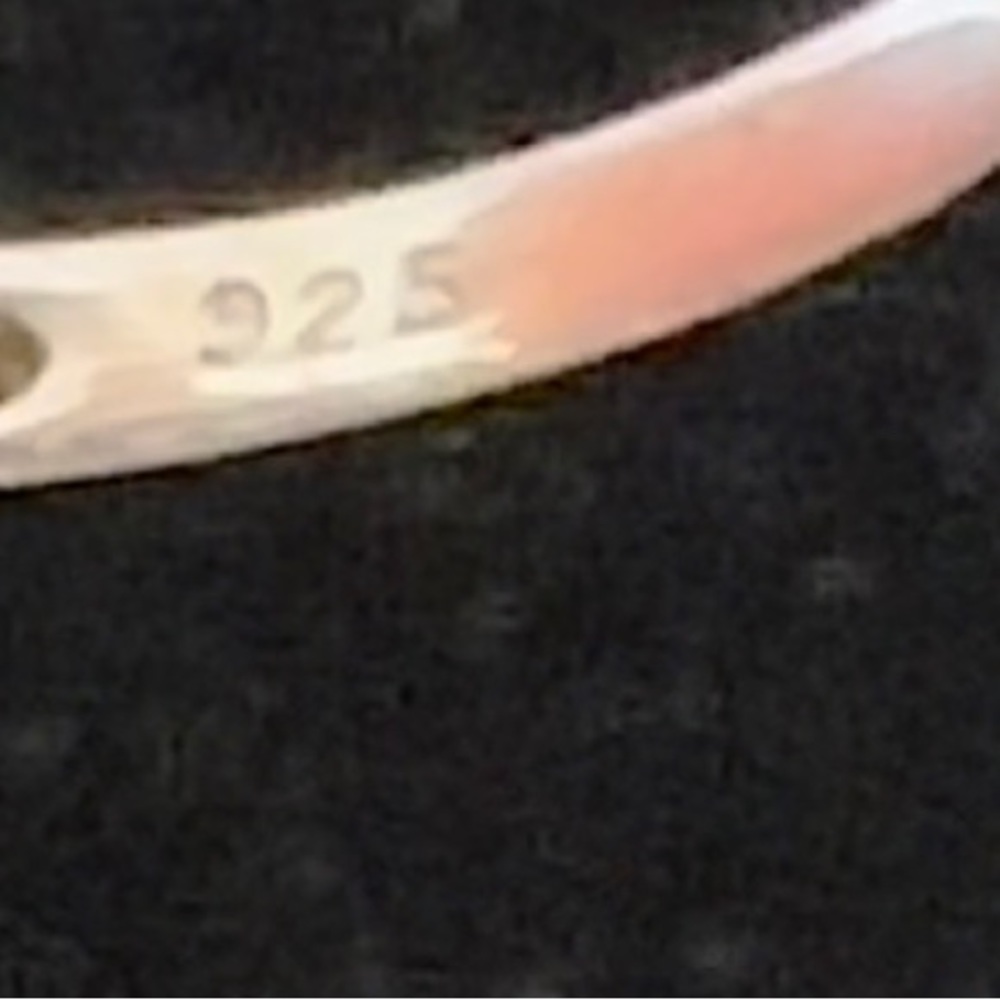 Ring W/Authentic Prasiolite Gems Set In 925 Sterl… - image 5